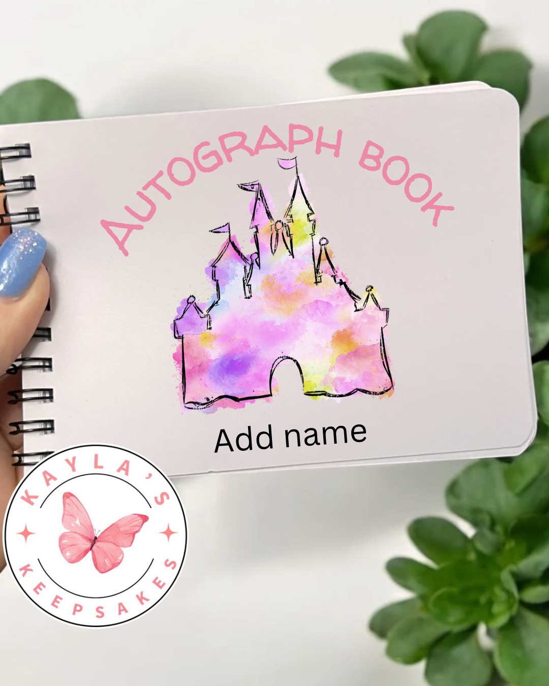 A6 Personalised Autograph Books