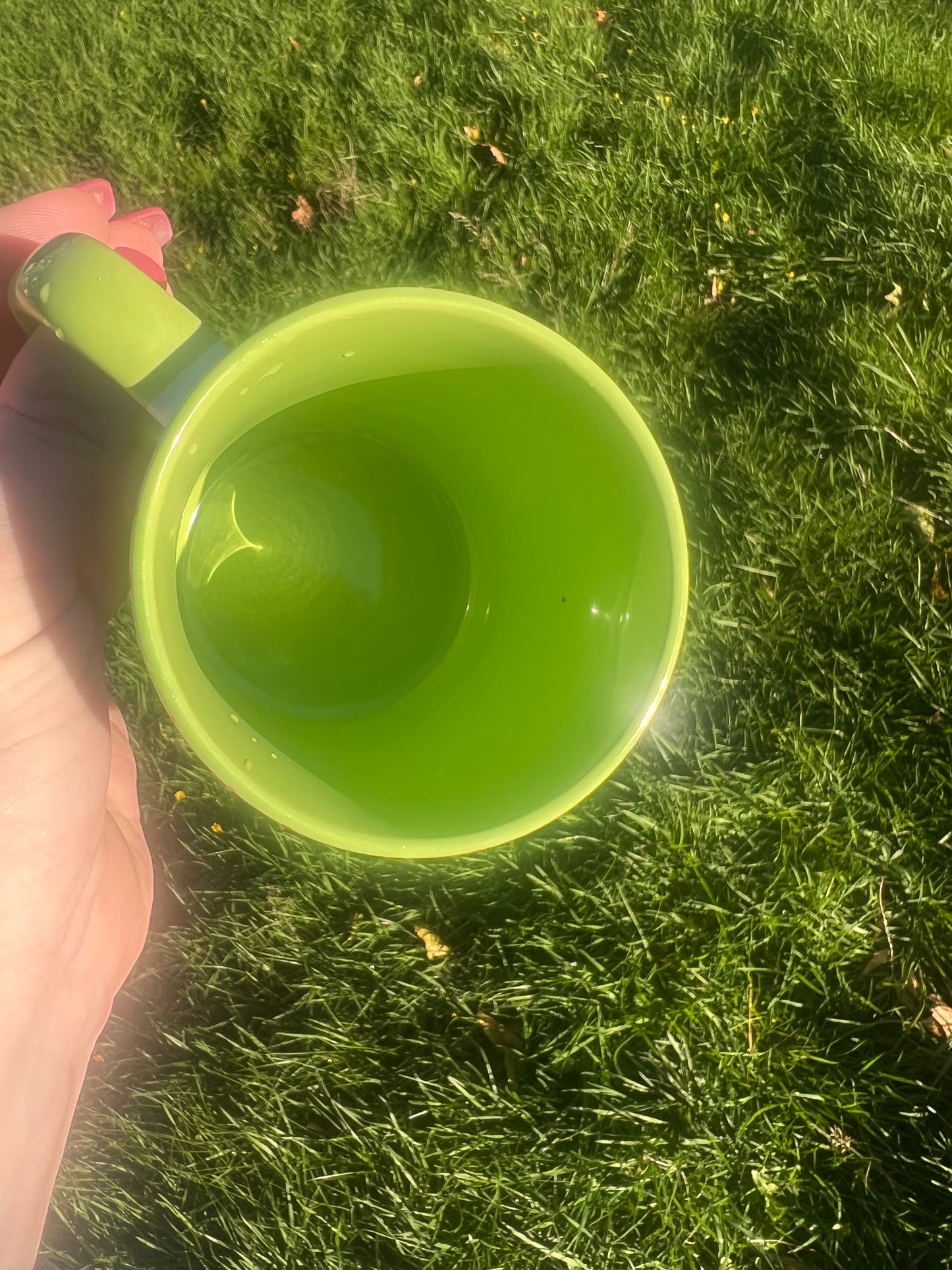 Grinch Bow Mug