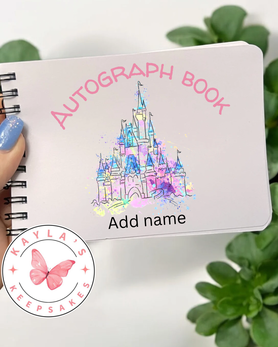 A6 Personalised Autograph Books