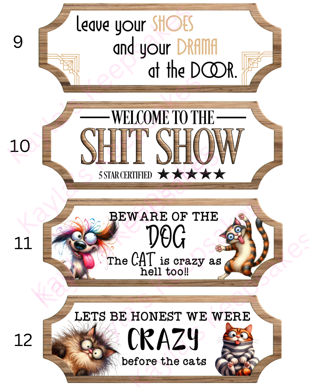 Acrylic Signs