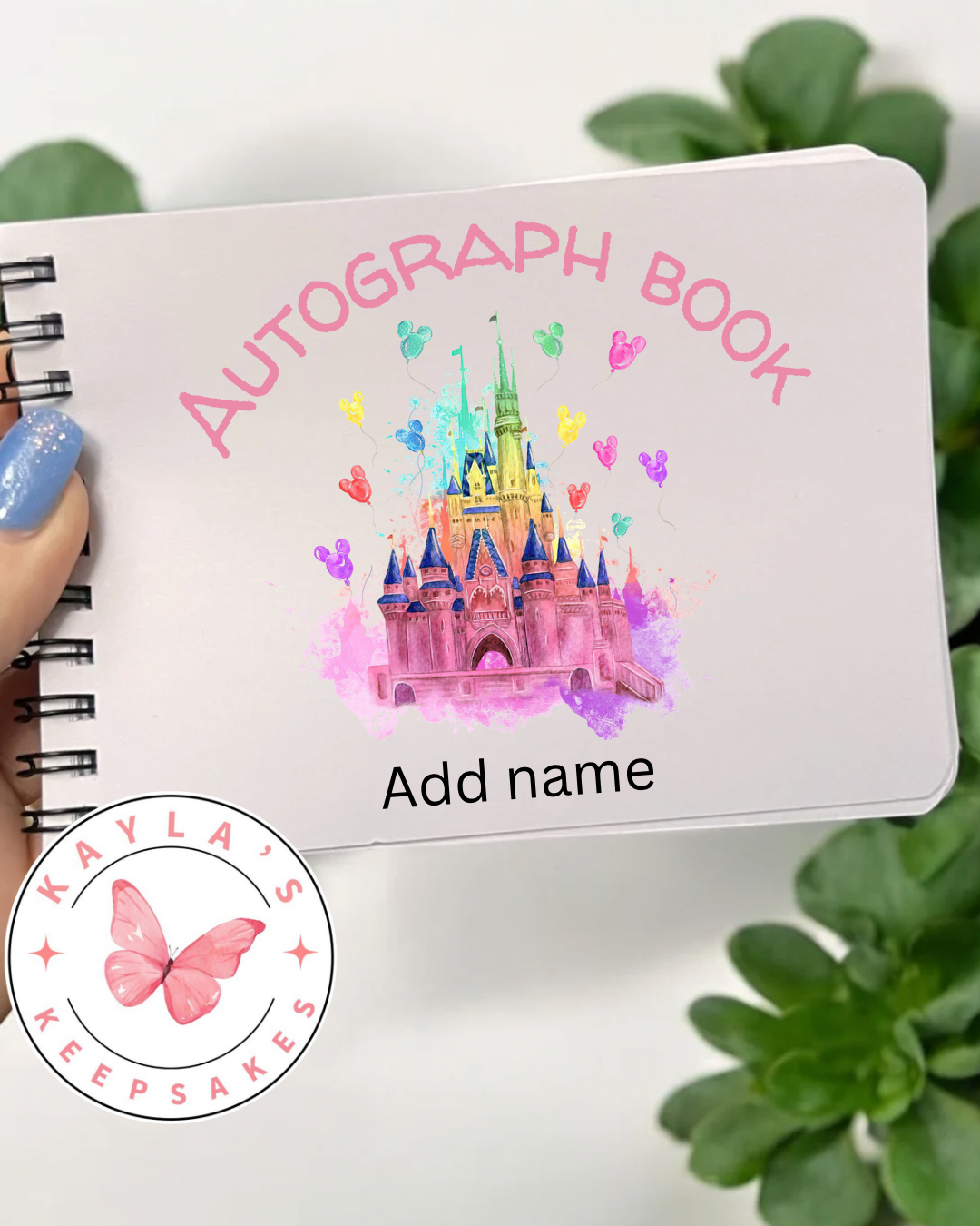 A6 Personalised Autograph Books