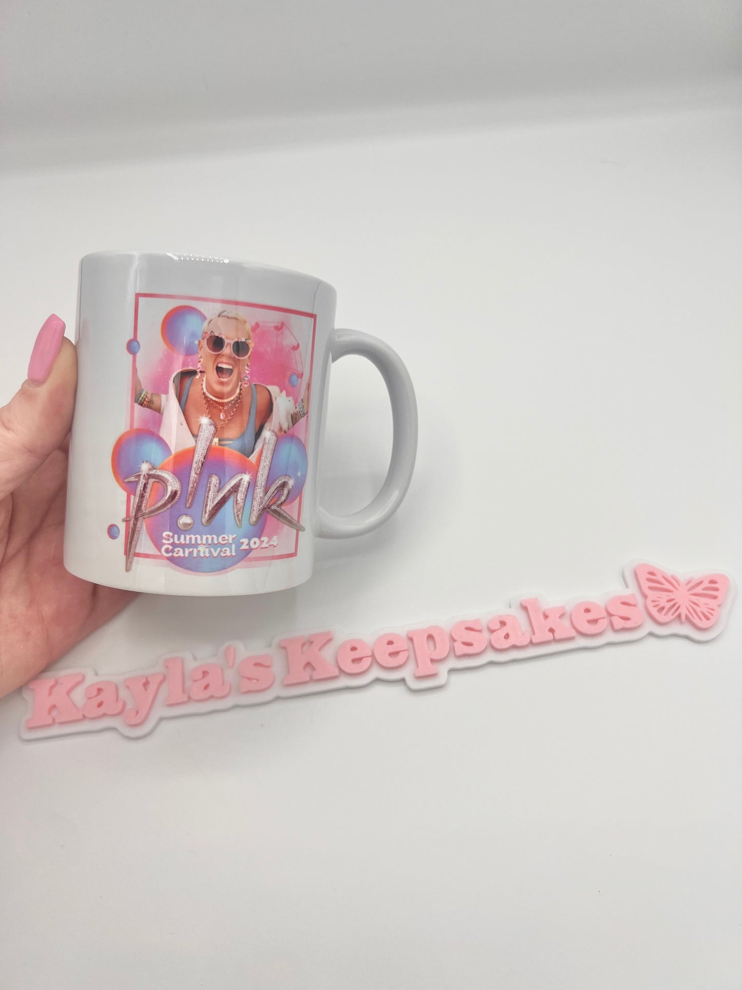 Pink mug