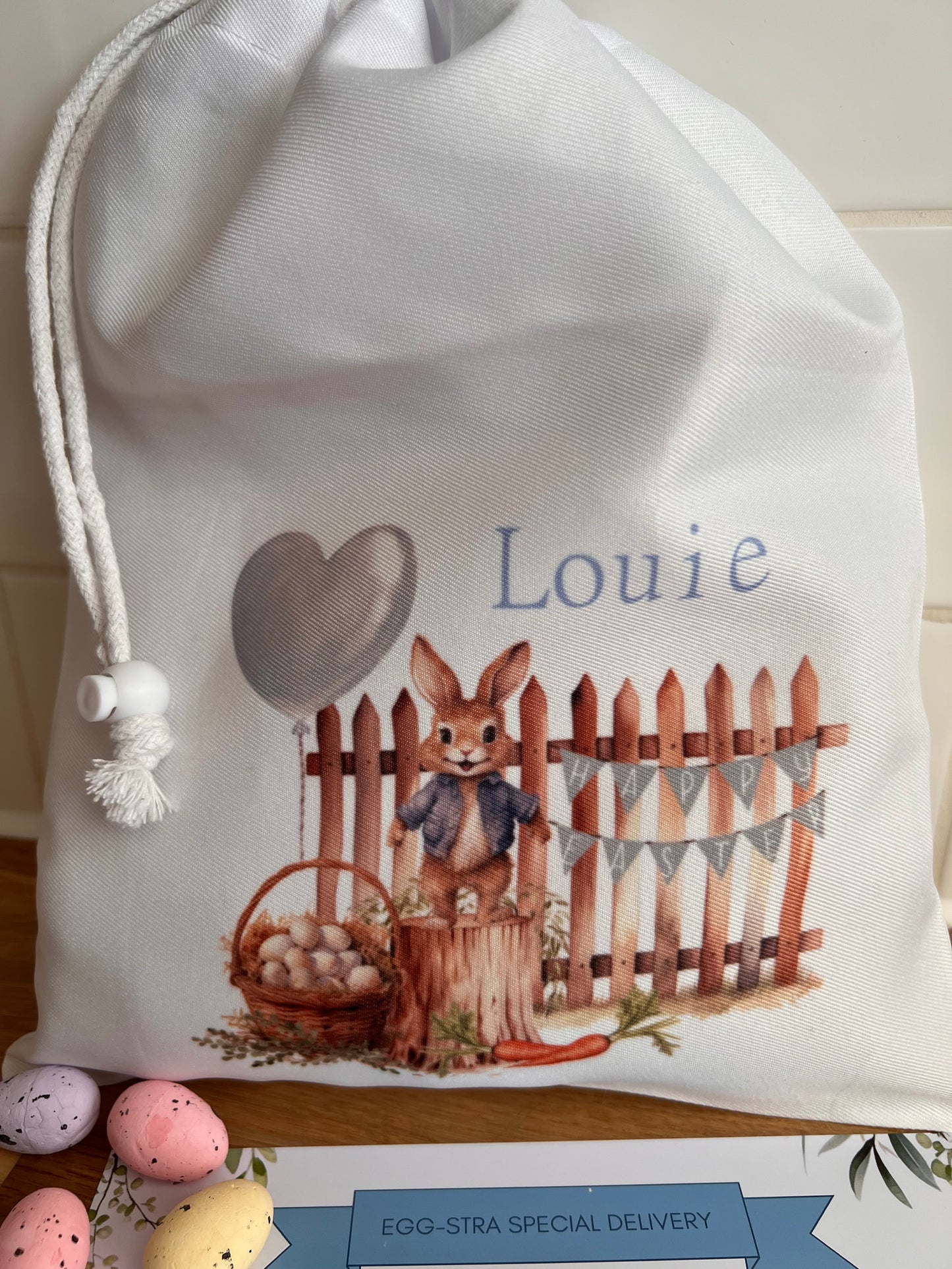 Personalised Easter sack