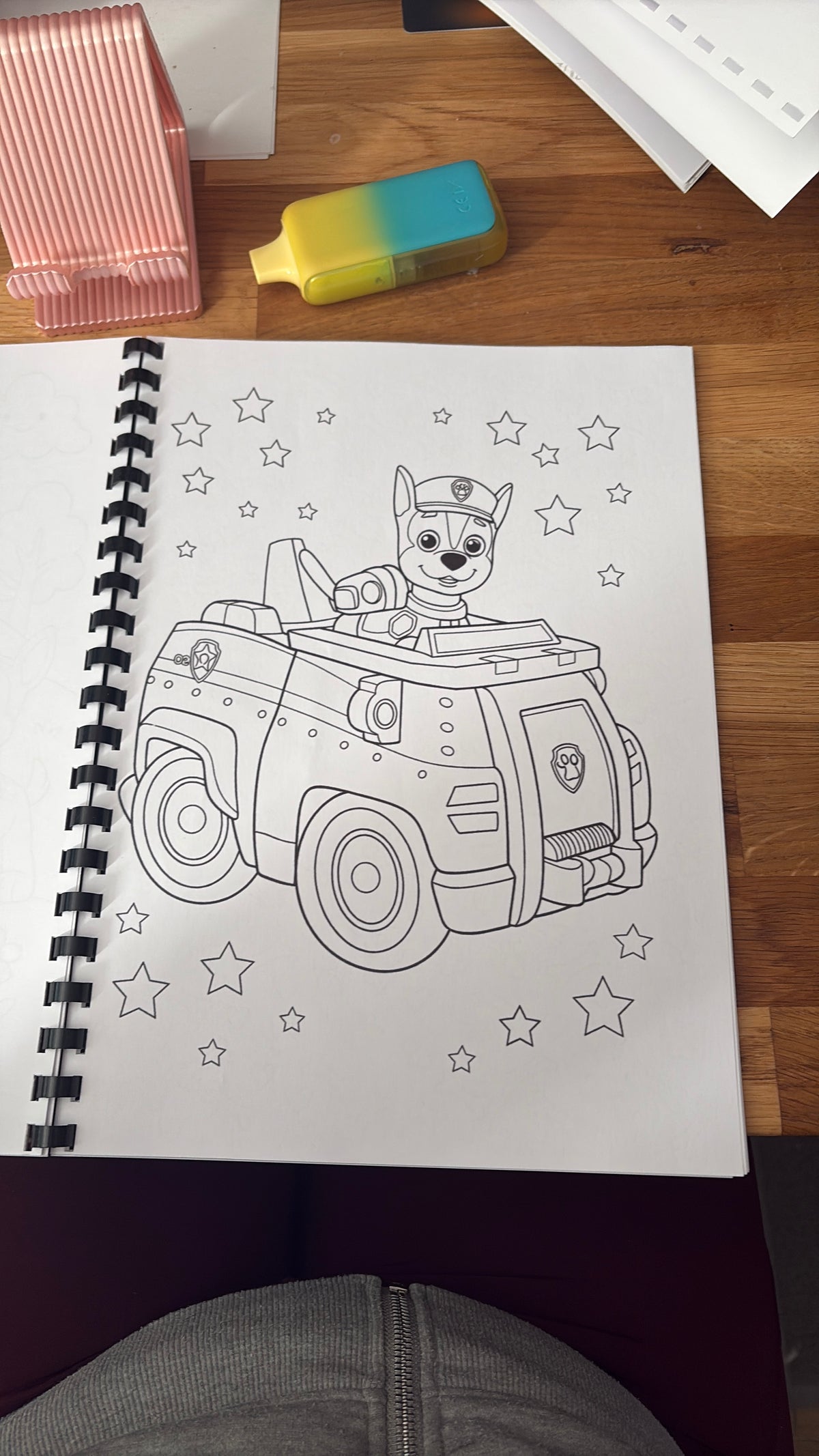 Personalised Rescue Pups Colouring Book | 25 Pages