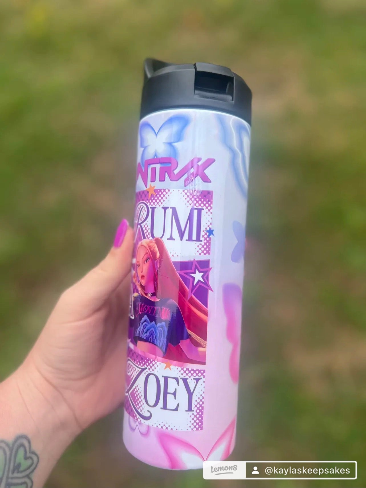 K pop Butterfly girls Tumbler