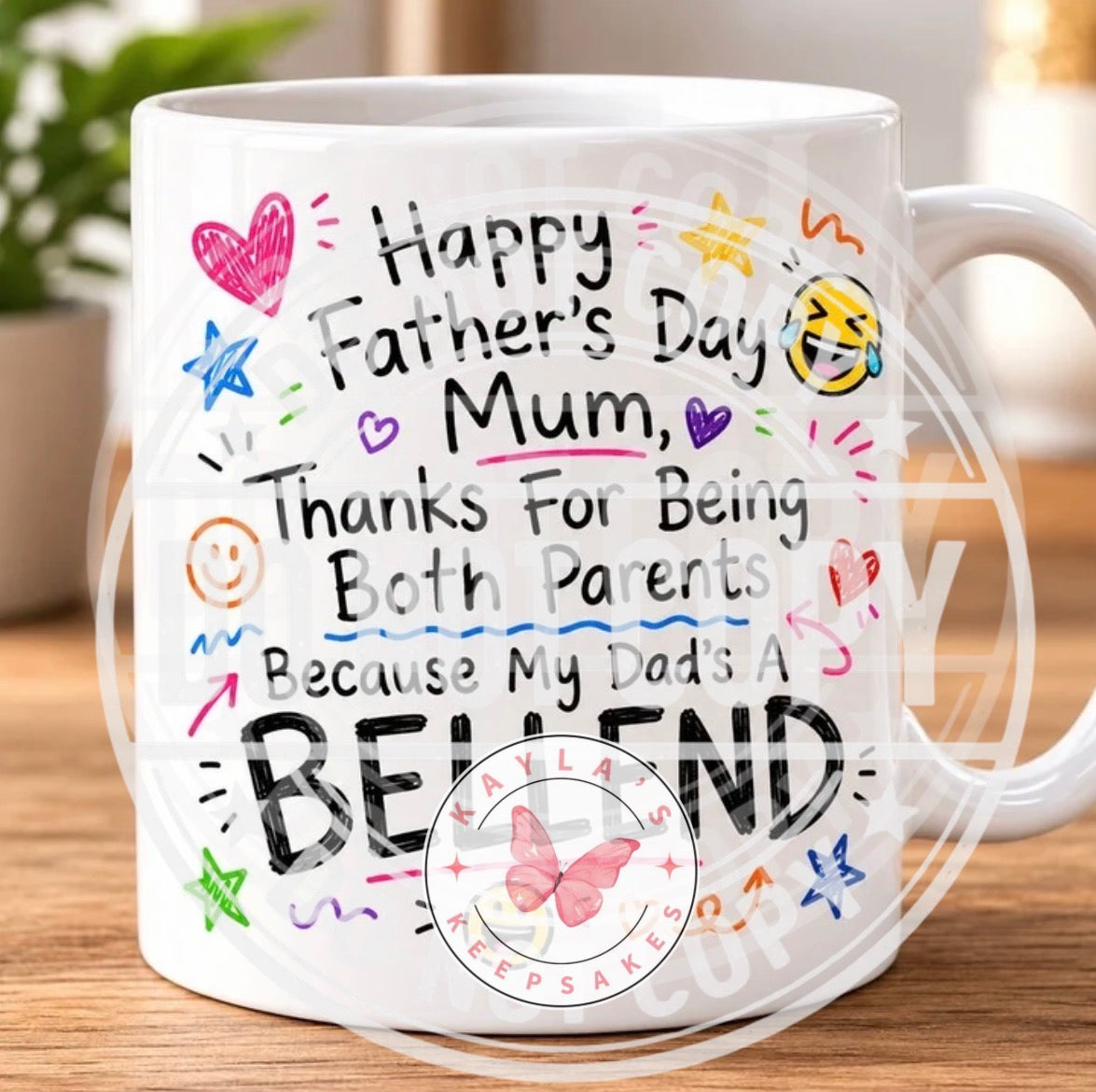 Funny/sweary Father’s Day mugs for mums