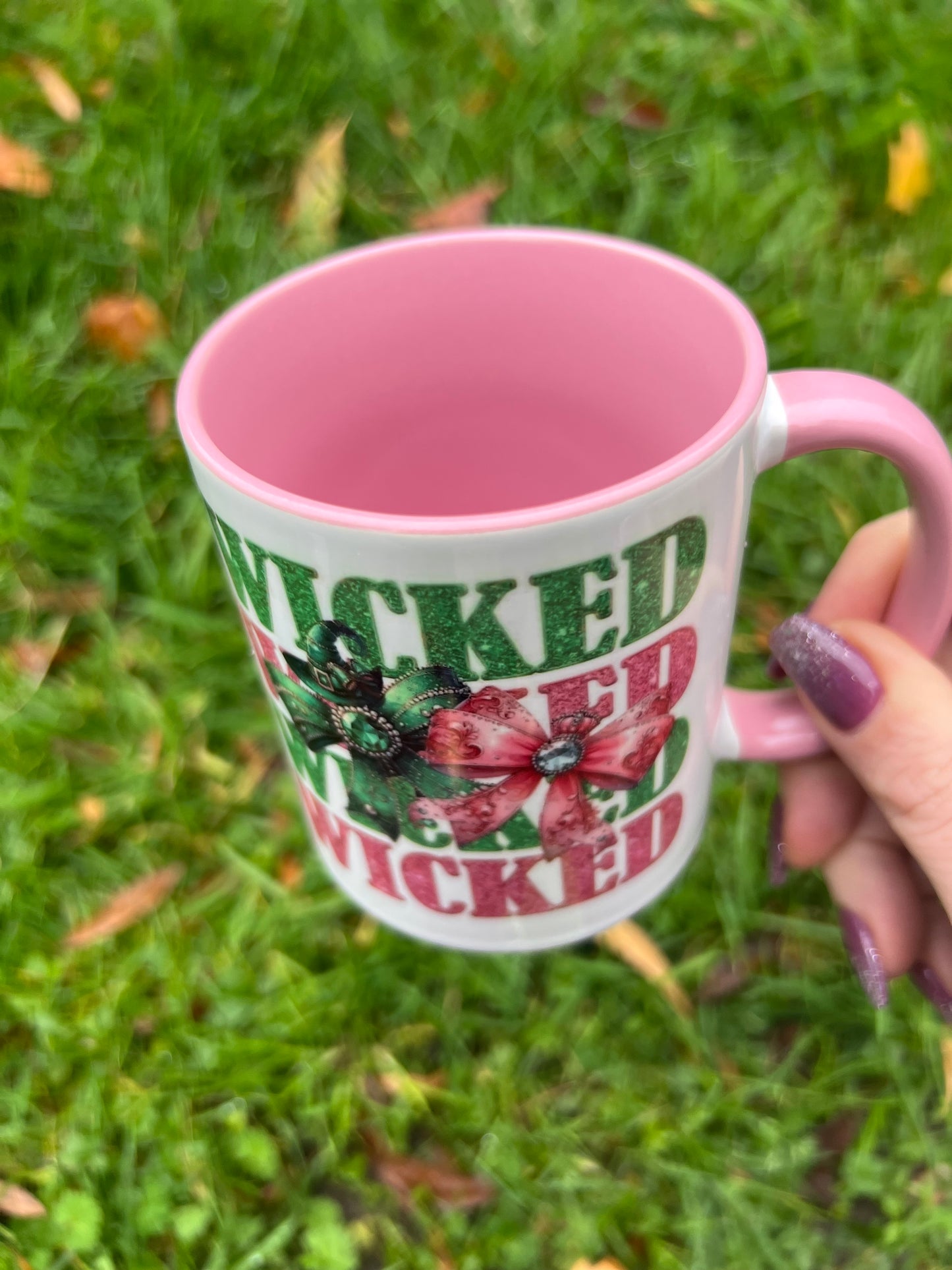 Wicked Bow mug
