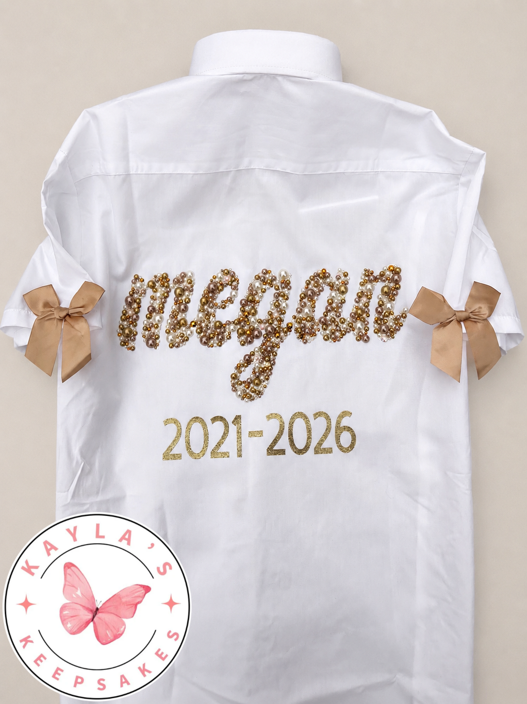Personalised School Leavers Shirt