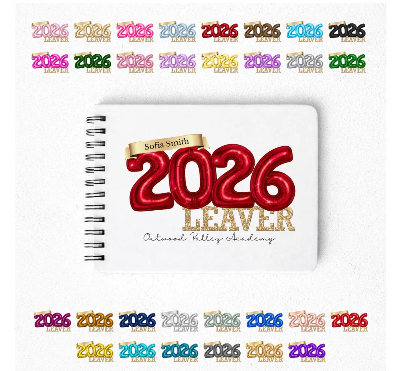 School Leavers A6 autograph books