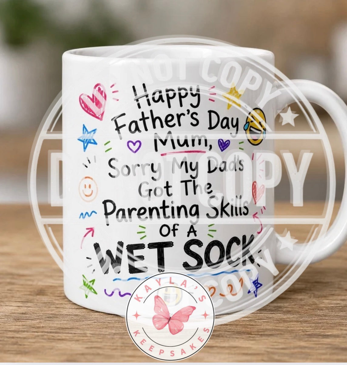 Funny/sweary Father’s Day mugs for mums