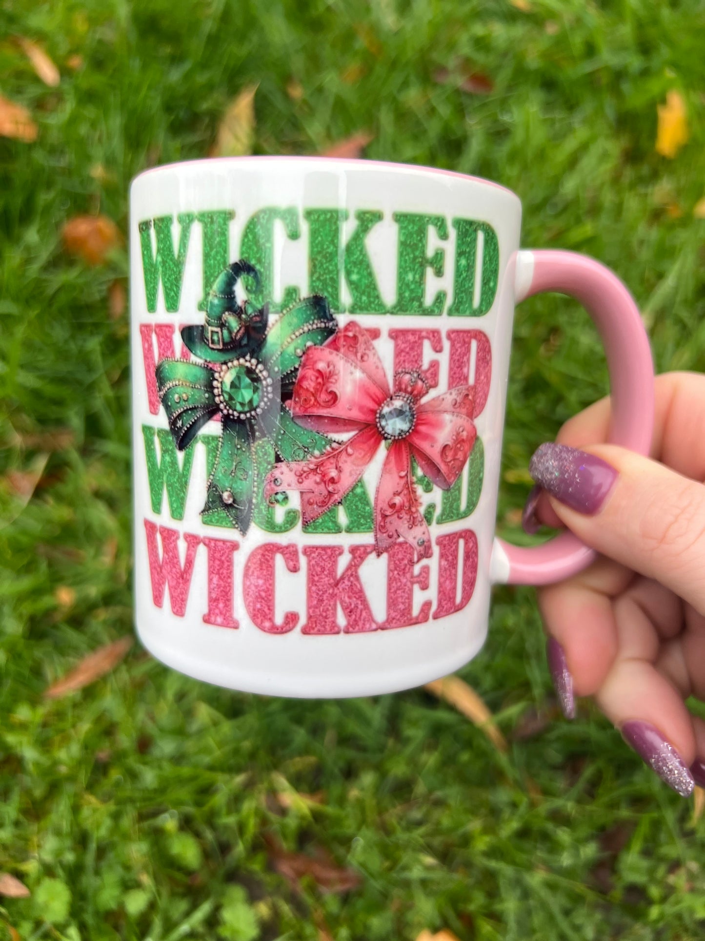 Wicked Bow mug