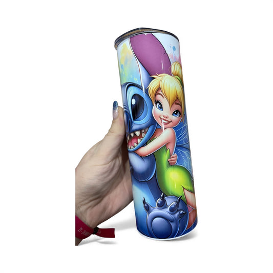 Stitch and Tink tumbler