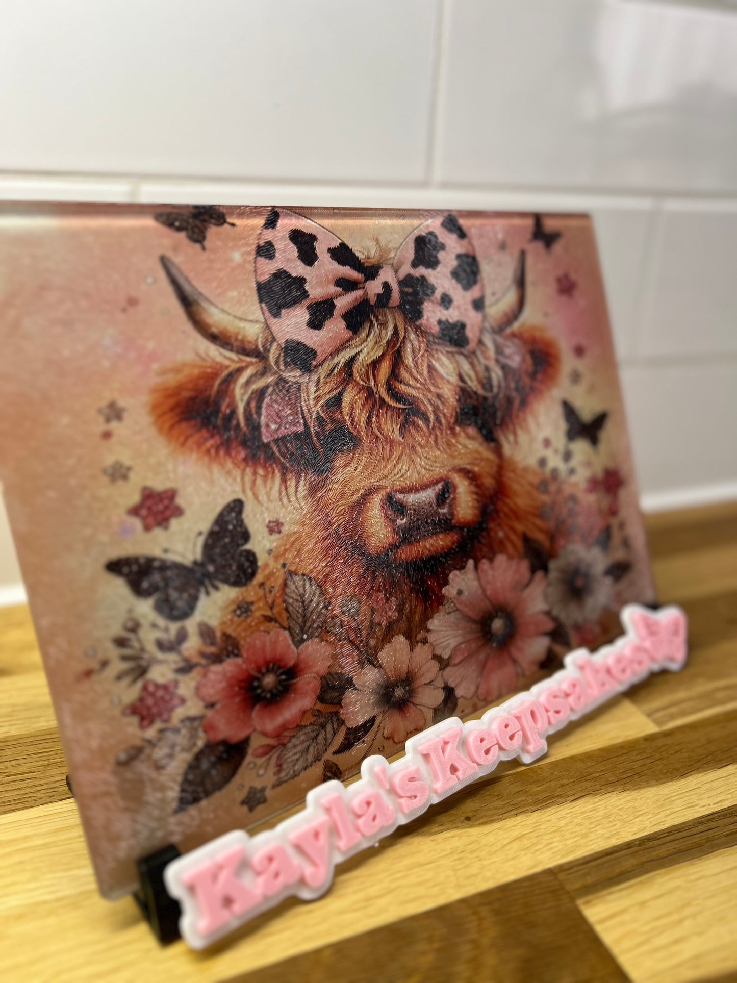 Highland Cow Chopping Board