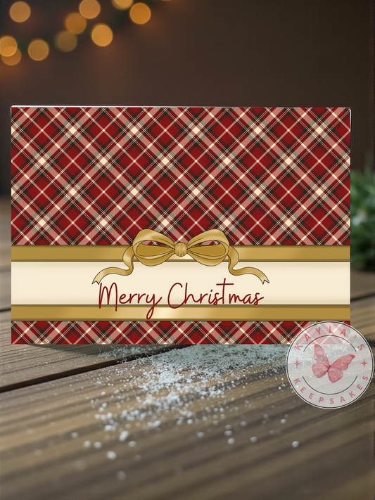 Tartan Glass Chopping board