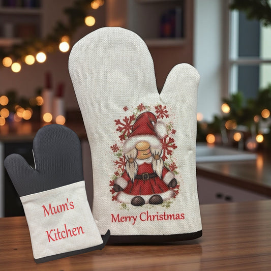 Personalised Oven Gloves