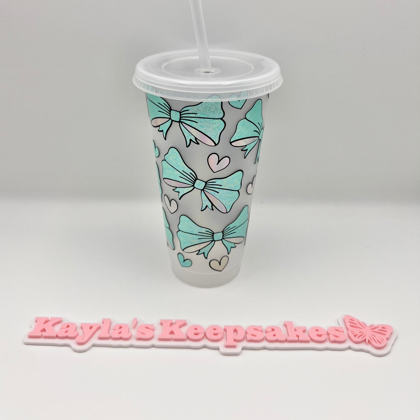 Bow Cold Cup with or without blinged lid