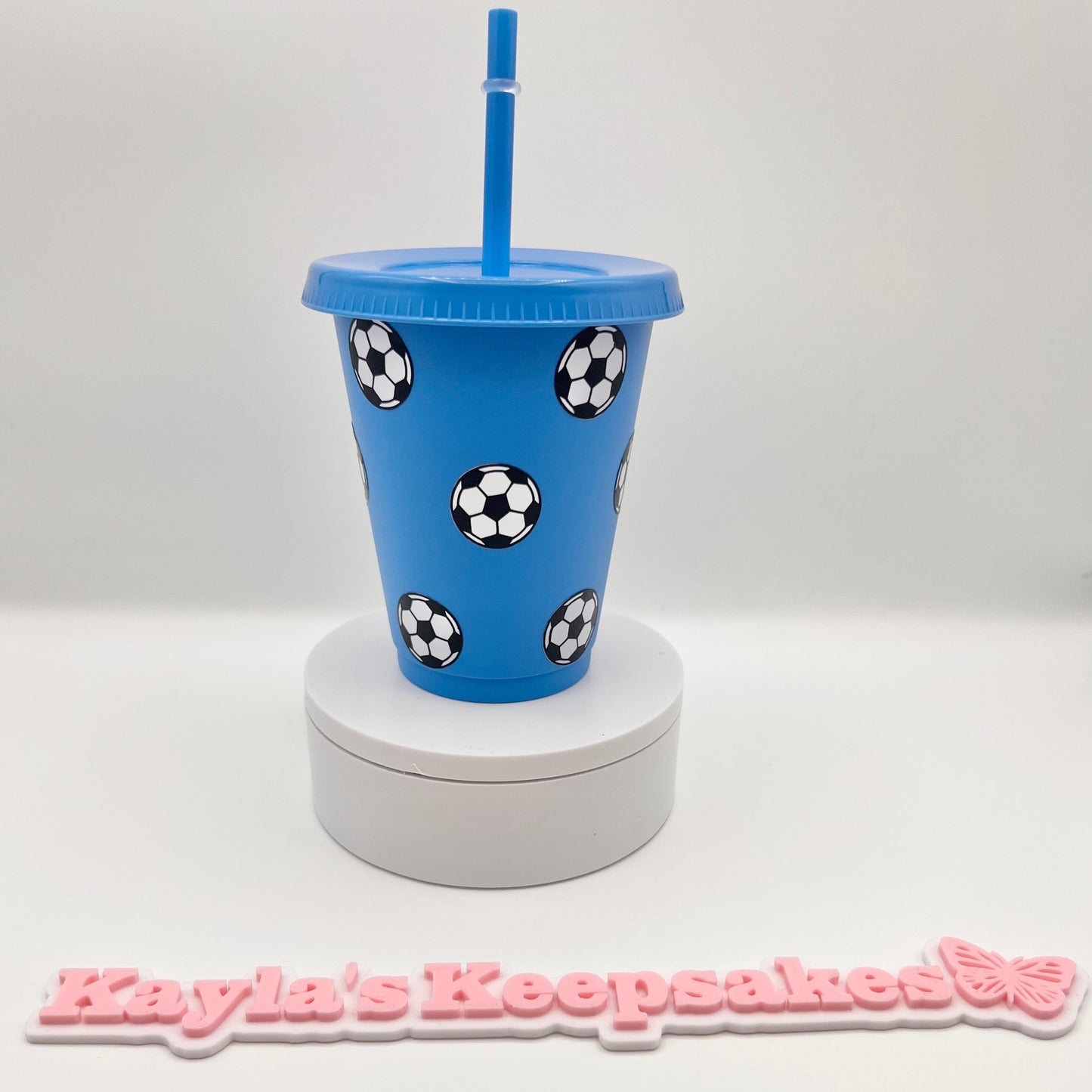 16oz Football Cold Cup